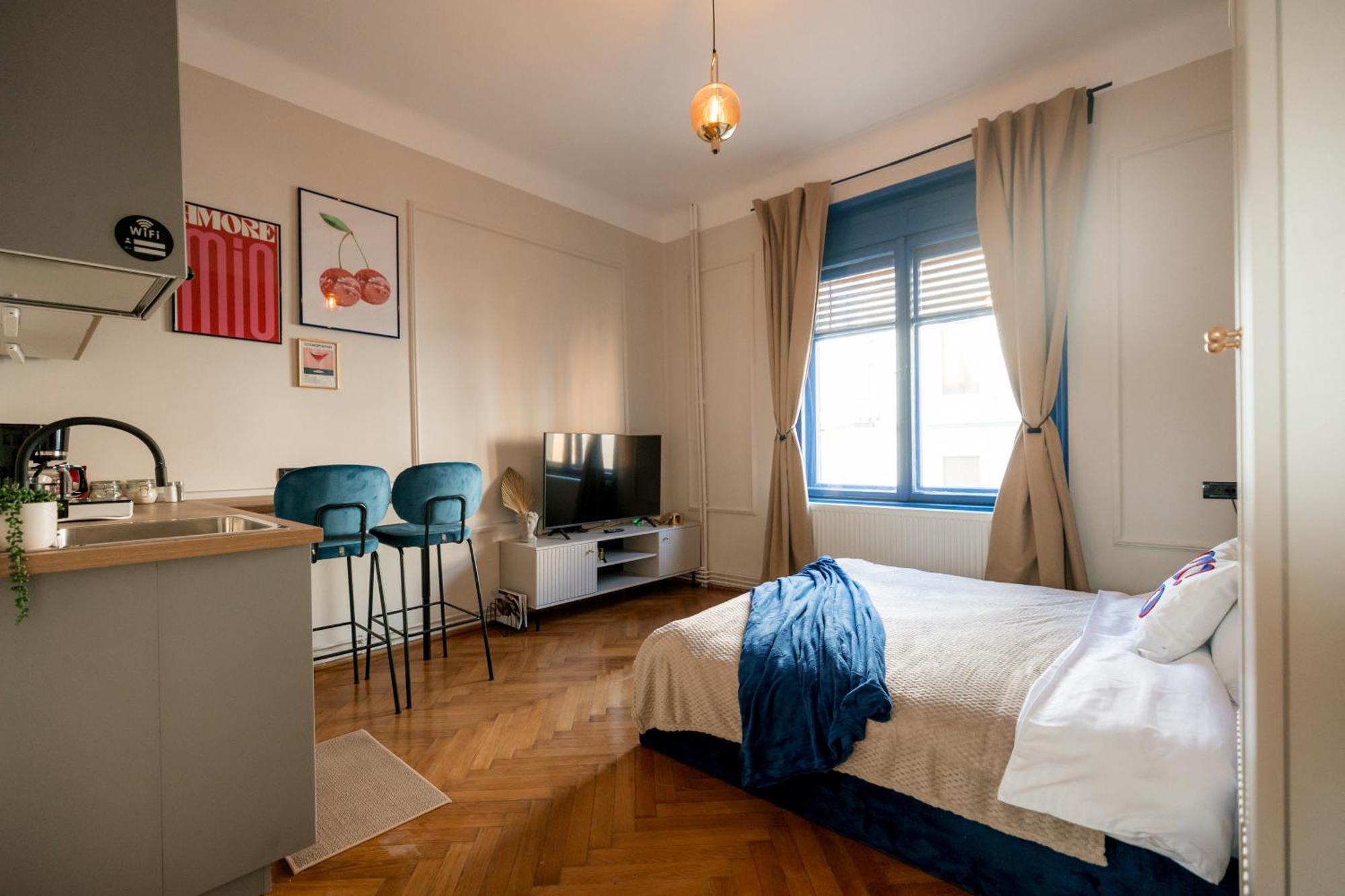 Decebal Central Studio - Elegant And Cozy Stay Arad Exteriör bild